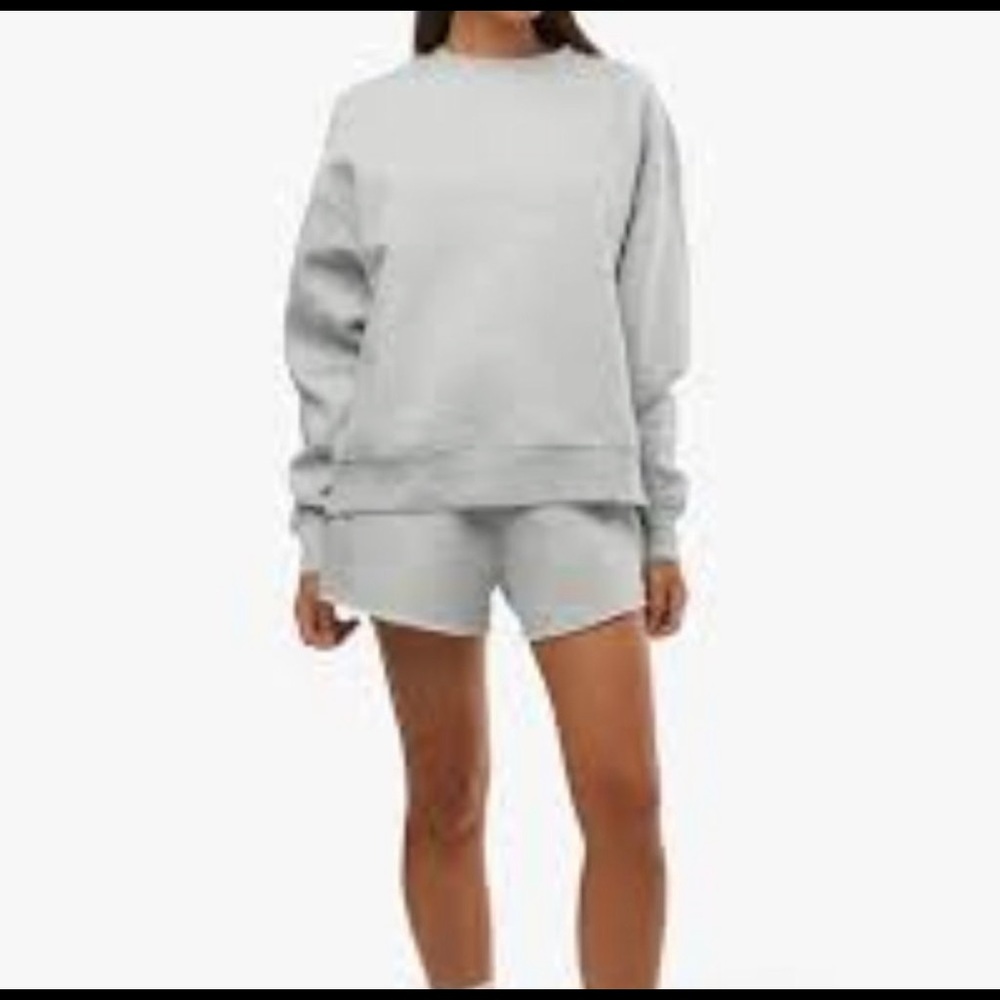 WeWoreWhat Oversized Crewneck Size XS Heather Grey